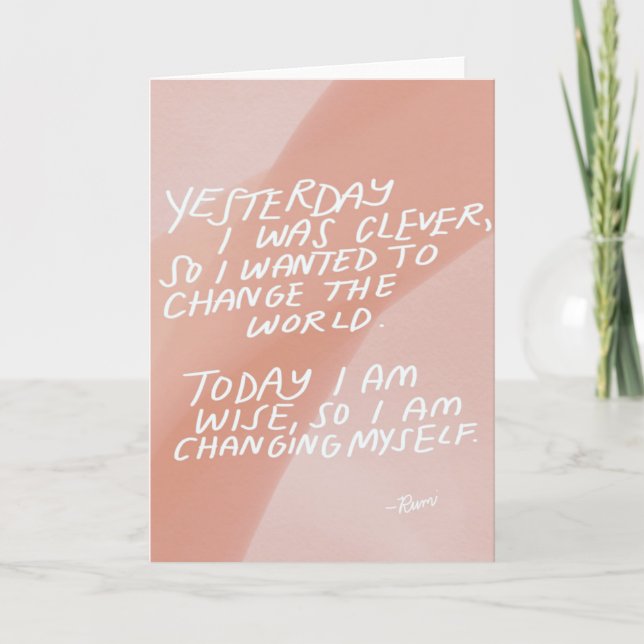 Tarjeta de Solo Porque (Anverso)