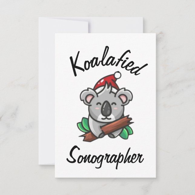 Tarjeta de Sonógrafo Koalificado (Anverso)