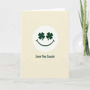 Tarjeta de Sonrisa para Primo que Te Quiero