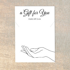 Tarjeta de soporte para pantalla de pulsera de col