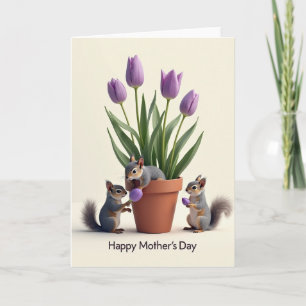 Tarjeta de Sorpresa del Día de la Madre Blossom