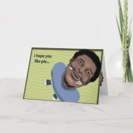 Tarjeta de sorpresa para pasteles de cumpleaños