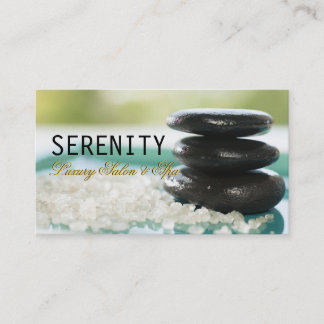 Tarjeta de spa simple y limpia de Moda