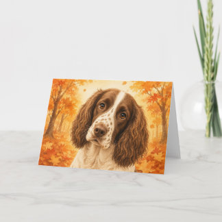 Tarjeta de Springer Spaniel