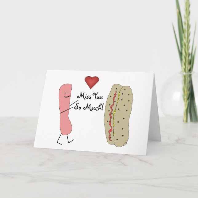 Tarjeta de Srta. You del perrito caliente tanto (Anverso)