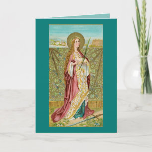 Tarjeta de Sta. Inés de Roma (AC 01)