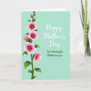 Tarjeta de Suegra Botánica