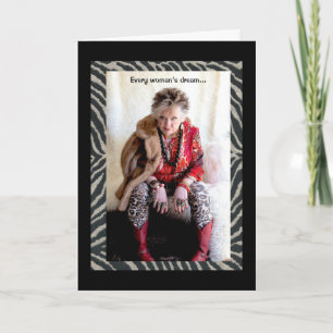 Tarjeta de sueño de todas las mujeres