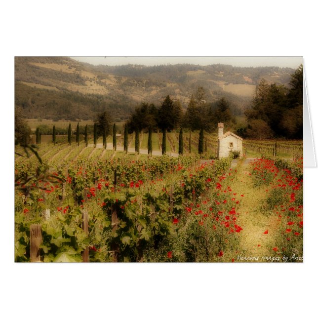Tarjeta de sueño toscana (Anverso (Horizontal))