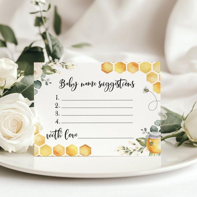 Tarjeta de sugerencias para el nombre del bebé (Subido por el creador)