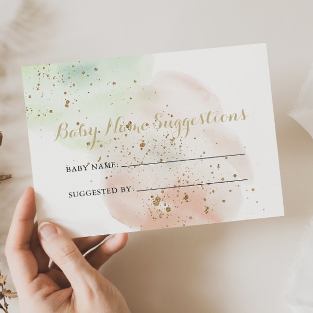 Tarjeta de sugerencias para el nombre del bebé de  (Subido por el creador)