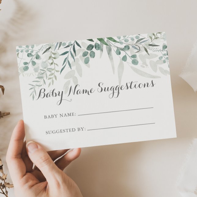 Tarjeta de sugerencias para el nombre del bebé Euc (Subido por el creador)