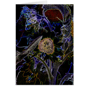 TARJETA DE SUNFLOWERS