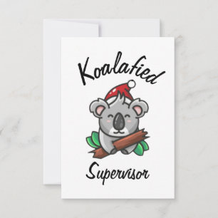 Tarjeta de supervisor Koalafied