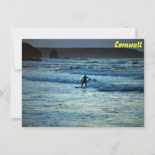 Tarjeta de surf Cornwall