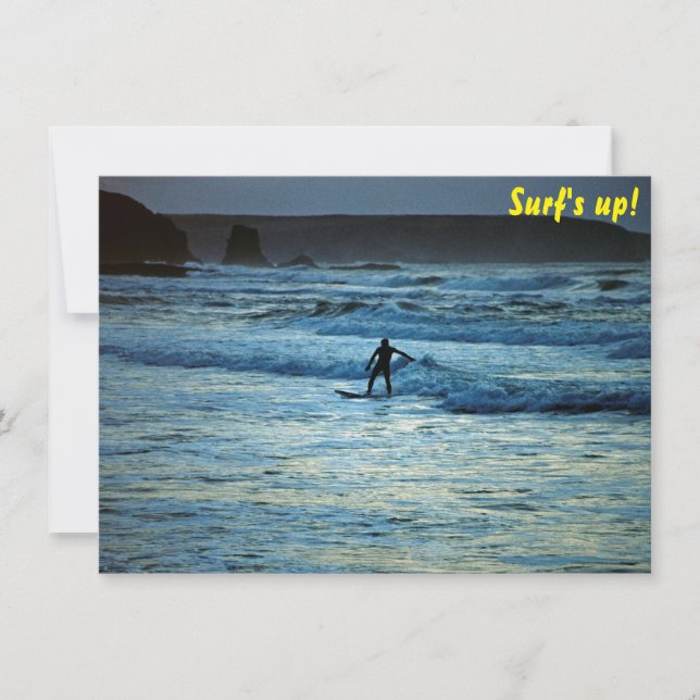 Tarjeta de Surf Up (Anverso)