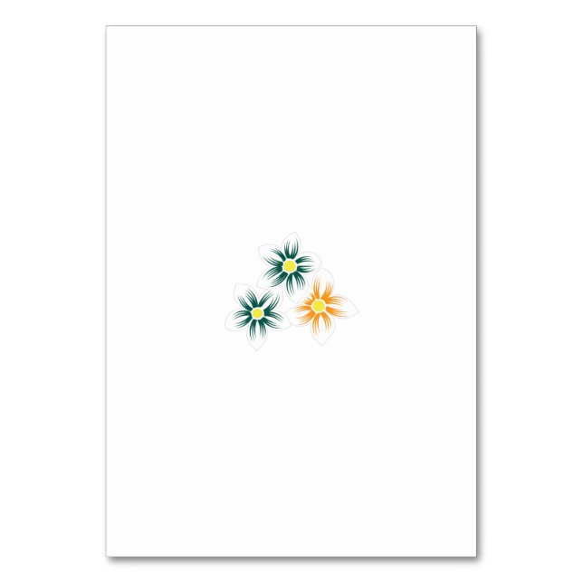 Tarjeta de tabla (Anverso)