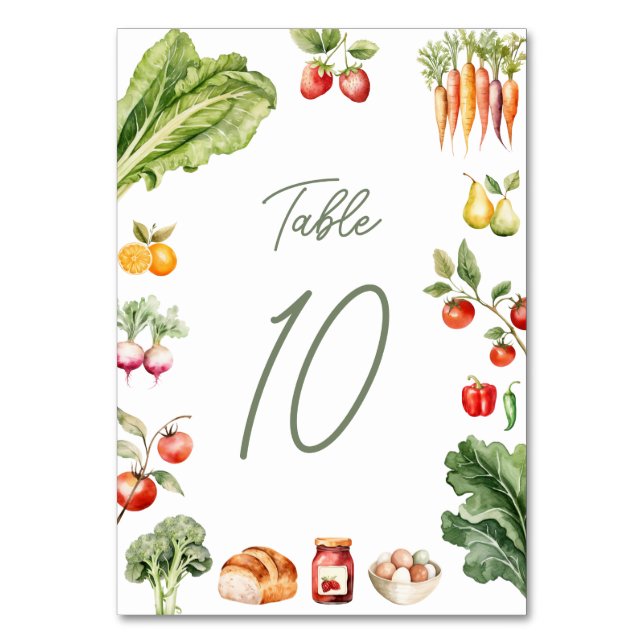 Tarjeta de tabla (Anverso)