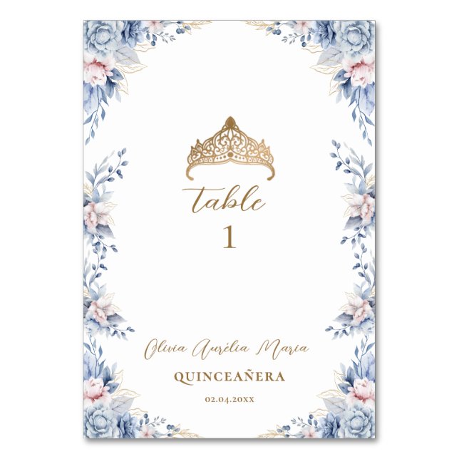 Tarjeta de tabla (Anverso)