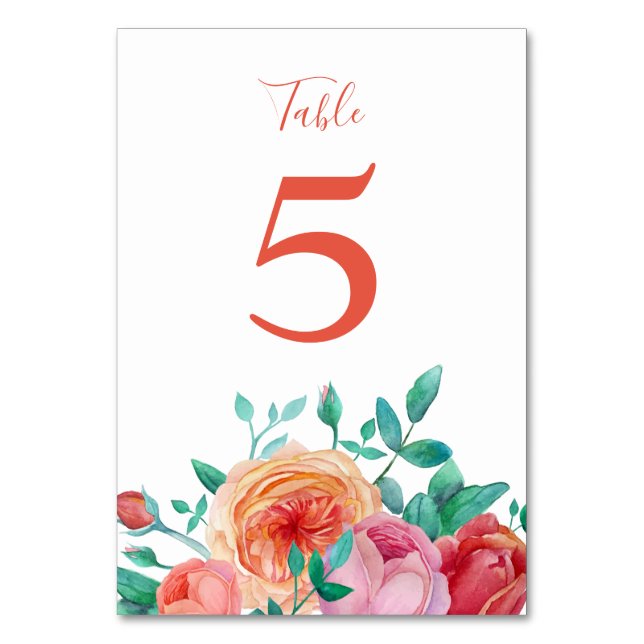 Tarjeta de tabla Bohemian Bold Floral Boda (Anverso)