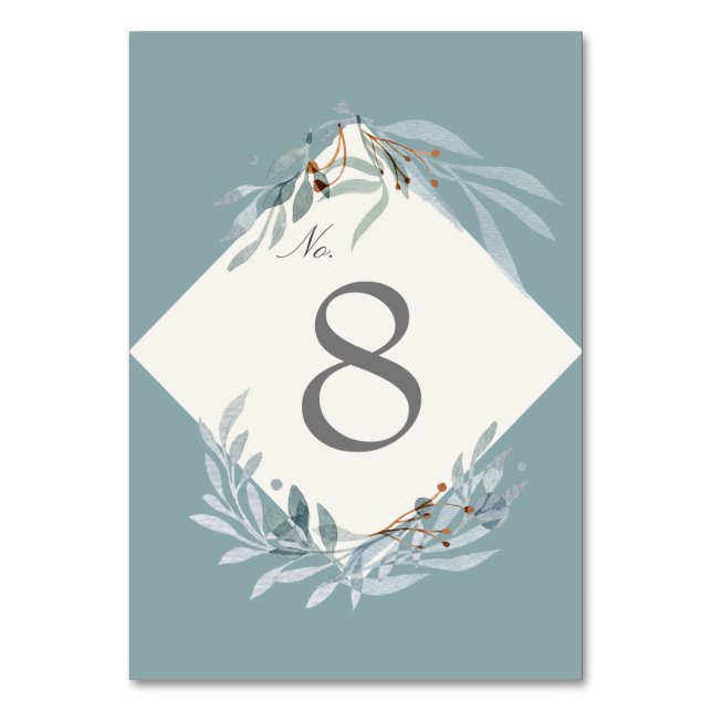 Tarjeta de tabla Botánica Gentle (Anverso)