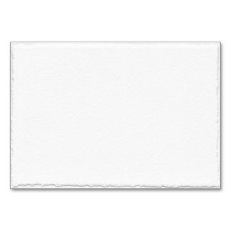 Tarjeta de tabla de plantilla de borde simple con