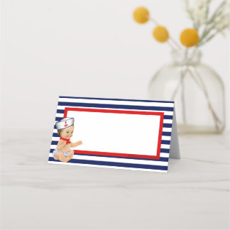 Tarjeta de tabla plegable náutica