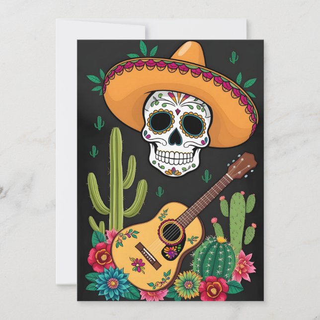 Tarjeta de Taco del Cinco de Mayo (Anverso)