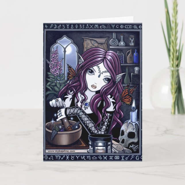 Tarjeta de taller Alquimista Magic Faerie (Anverso)