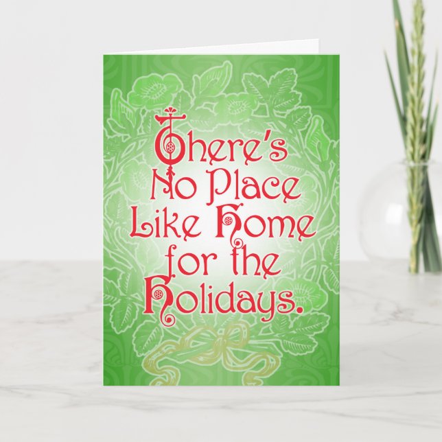 TARJETA DE TAMAÑO CLÁSICO DE NAVIDADES OZ - PERSON (Anverso)