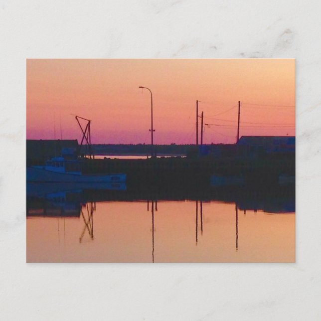 Tarjeta de tamaño postal con sobre blanco , puesta (Anverso)