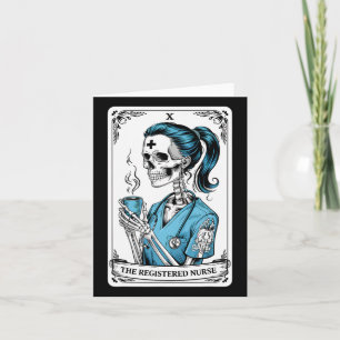 Tarjeta de Tarot de Enfermera Registrada Enfermera