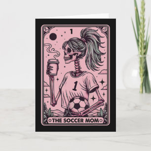 Tarjeta de Tarot de Mamá de Fútbol Femenino, Mamá
