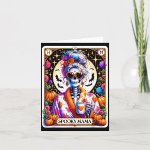 Tarjeta de Tarot de Mama Espeluznante Halloween Ga