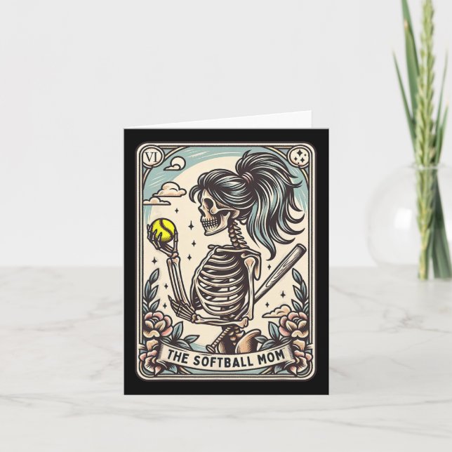 Tarjeta de Tarot de Mamá Softll Esqueleto Softll M (Anverso)