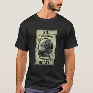 TARJETA DE TAROT DE MUERTE XIII CAMISA PSYCHO OCUL