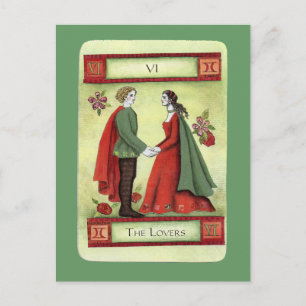 Tarjeta de tarot "Los amantes"