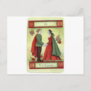 Tarjeta de tarot "Los amantes"