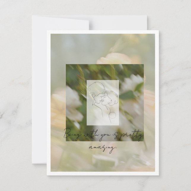 Tarjeta de Te Amo (Anverso)