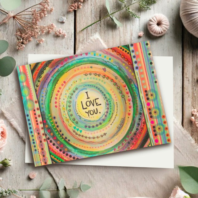 Tarjeta de Te Amo (Subido por el creador)