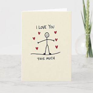 Tarjeta de 'Te Amo Mucho'