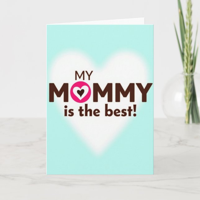 Tarjeta de Te Amo Mucho (Anverso)