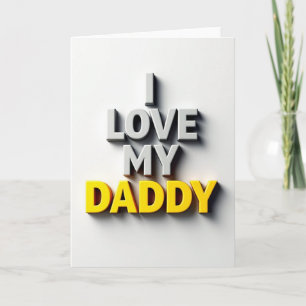 Tarjeta de Te Amo Papá