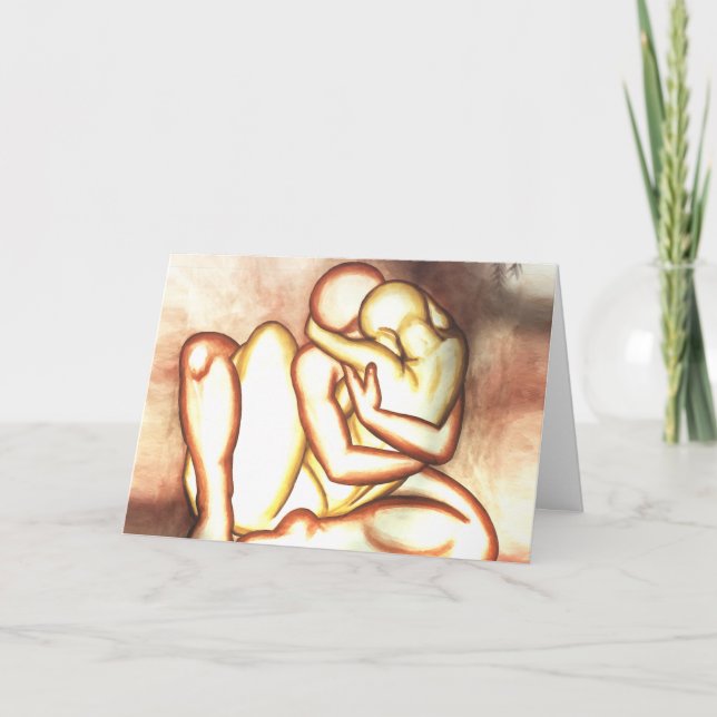 Tarjeta de Te Amo Personalizada Tarjetas de Cariño (Anverso)