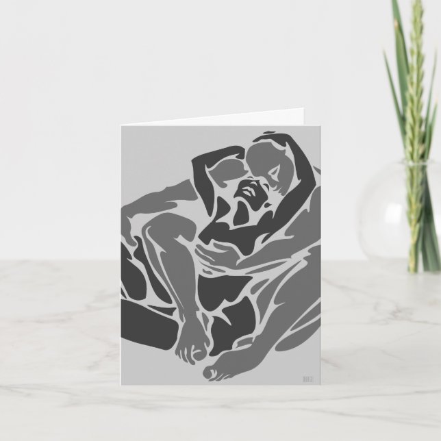 Tarjeta de Te Amo Personalizada Tarjetas Romántica (Anverso)