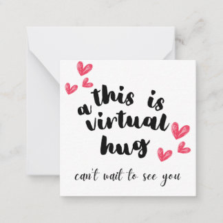 Tarjeta de te extraño