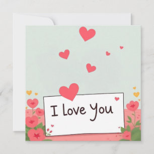 Tarjeta de Te Quiero