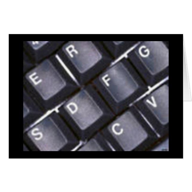 Tarjeta de teclado (Anverso (Horizontal))