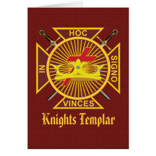 Tarjeta de Templar de los caballeros