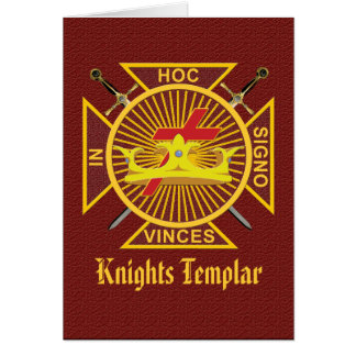 Tarjeta de Templar de los caballeros